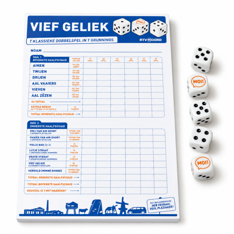 Vief Geliek set